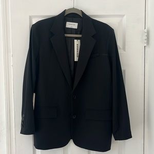 Aritzia oversized black Babaton blazer